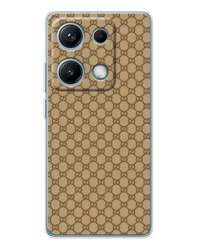 Чохол для Xiaomi Redmi Note 14S з картинкою «Gucci — класичний беж» Чохол для Xiaomi Redmi Note 14S з картинкою «Gucci — класичний беж»