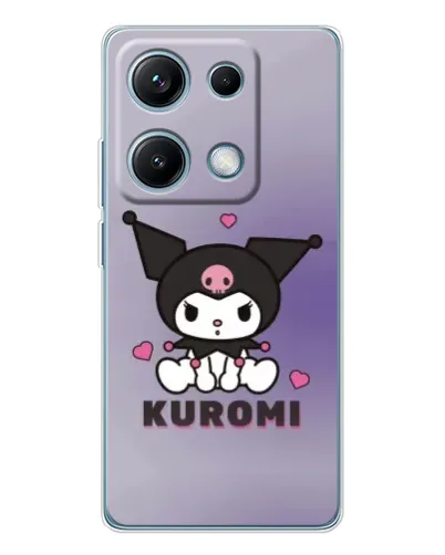 Чехол для Xiaomi Redmi Note 14S с картинкой «Kuromi — фиолетовый арт» Чехол для Xiaomi Redmi Note 14S с картинкой «Kuromi — фиолетовый арт»