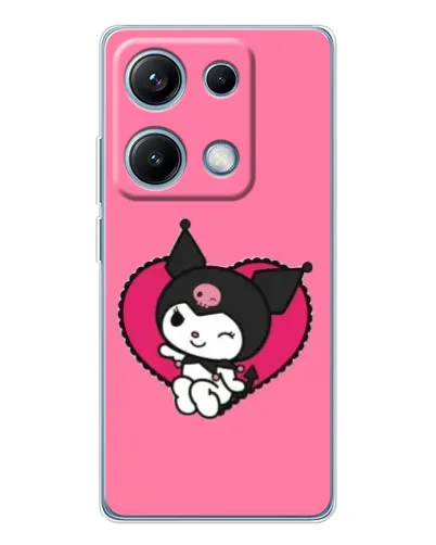 Чехол для Xiaomi Redmi Note 14S с картинкой «Kuromi — любовь в сердце» Чехол для Xiaomi Redmi Note 14S с картинкой «Kuromi — любовь в сердце»