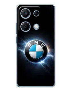 Чохол для Xiaomi Redmi Note 14S з картинкою «BMW — неонове сяйво» Чохол для Xiaomi Redmi Note 14S з картинкою «BMW — неонове сяйво»
