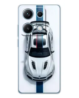 Чохол для Xiaomi Redmi Note 14S з картинкою «Вид зверху — BMW M» Чохол для Xiaomi Redmi Note 14S з картинкою «Вид зверху — BMW M»