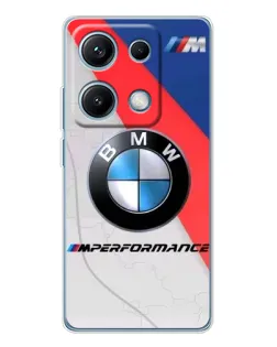 Чохол для Xiaomi Redmi Note 14S з картинкою «BMW Performance стиль» Чохол для Xiaomi Redmi Note 14S з картинкою «BMW Performance стиль»