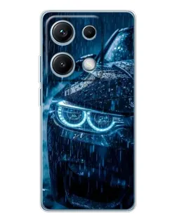 Чохол для Xiaomi Redmi Note 14S з картинкою «BMW під дощем»