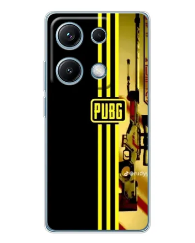 Чехол для Xiaomi Redmi Note 14S с картинкой «PUBG — камуфляжный шлем»