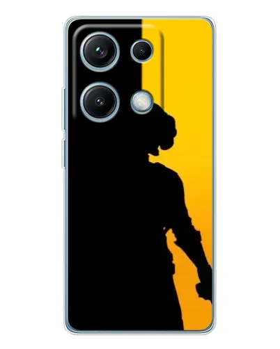 Чехол для Xiaomi Redmi Note 14S с картинкой «Тень воина PUBG»