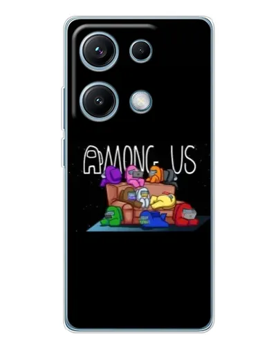 Чехол для Xiaomi Redmi Note 14S с картинкой «Логотип Among Us» Чехол для Xiaomi Redmi Note 14S с картинкой «Логотип Among Us»