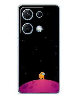 Чохол для Xiaomi Redmi Note 14S з картинкою «Самотній герой на планеті» Чохол для Xiaomi Redmi Note 14S з картинкою «Самотній герой на планеті»