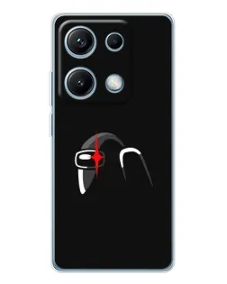 Чохол для Xiaomi Redmi Note 14S з картинкою «Among Us шолом» Чохол для Xiaomi Redmi Note 14S з картинкою «Among Us шолом»