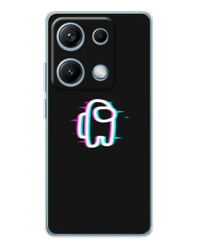 Чехол для Xiaomi Redmi Note 14S с картинкой «Among Us неон» Чехол для Xiaomi Redmi Note 14S с картинкой «Among Us неон»