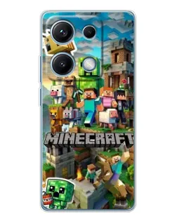 Чохол для Xiaomi Redmi Note 14S з картинкою «Замок Minecraft» Чохол для Xiaomi Redmi Note 14S з картинкою «Замок Minecraft»