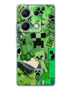 Чохол для Xiaomi Redmi Note 14S з картинкою «Кріпери Minecraft» Чохол для Xiaomi Redmi Note 14S з картинкою «Кріпери Minecraft»
