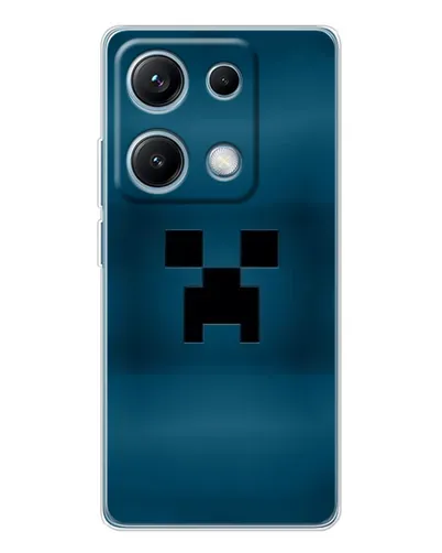 Чехол для Xiaomi Redmi Note 14S с картинкой «Крипер текстура»