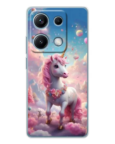 Чехол для Xiaomi Redmi Note 14S с картинкой «Единорог среди облаков» Чехол для Xiaomi Redmi Note 14S с картинкой «Единорог среди облаков»