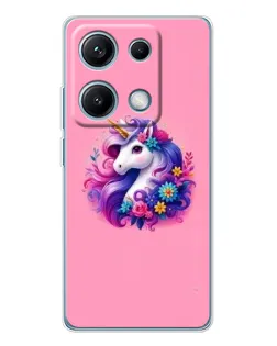 Чехол для Xiaomi Redmi Note 14S с картинкой «Сказочный единорог»