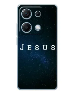 Чехол для Xiaomi Redmi Note 14S с картинкой «Звездное небо Jesus»