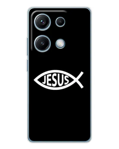 Чехол для Xiaomi Redmi Note 14S с картинкой «Классический Jesus» Чехол для Xiaomi Redmi Note 14S с картинкой «Классический Jesus»