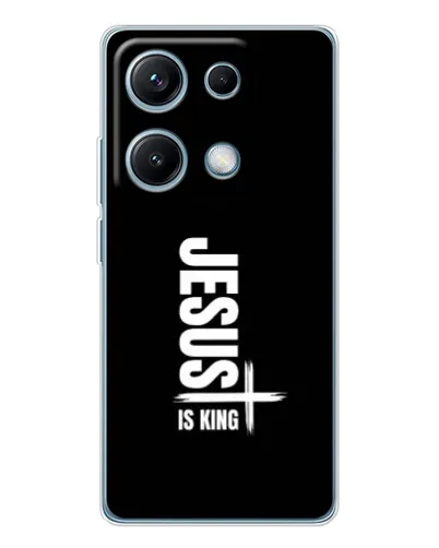 Чехол для Xiaomi Redmi Note 14S с картинкой «Вертикаль веры Jesus» Чехол для Xiaomi Redmi Note 14S с картинкой «Вертикаль веры Jesus»