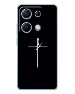 Чохол для Xiaomi Redmi Note 14S з картинкою «Тонкий хрест»