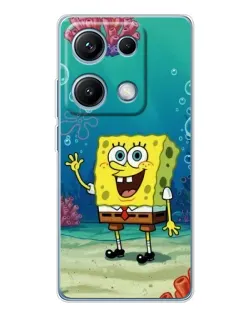 Чехол для Xiaomi Redmi Note 14S с картинкой «Подводный привет»
