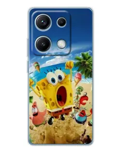 Чехол для Xiaomi Redmi Note 14S с картинкой «Развлечения на пляже»