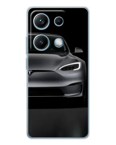 Чехол для Xiaomi Redmi Note 14S с картинкой «Tesla Model S Look» Чехол для Xiaomi Redmi Note 14S с картинкой «Tesla Model S Look»