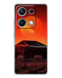 Чохол для Xiaomi Redmi Note 14S з картинкою «Cybertruck на Марсі» Чохол для Xiaomi Redmi Note 14S з картинкою «Cybertruck на Марсі»