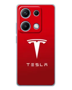Чохол для Xiaomi Redmi Note 14S з картинкою «Tesla Red Classic» Чохол для Xiaomi Redmi Note 14S з картинкою «Tesla Red Classic»