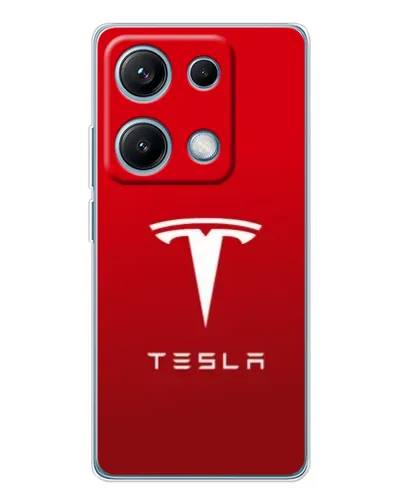 Чехол для Xiaomi Redmi Note 14S с картинкой «Tesla Red Classic» Чехол для Xiaomi Redmi Note 14S с картинкой «Tesla Red Classic»