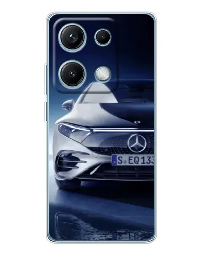 Чехол для Xiaomi Redmi Note 14S с картинкой «Mercedes EQ — будущее»