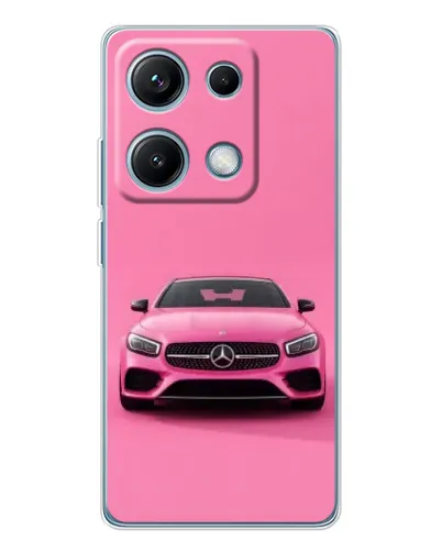 Чохол для Xiaomi Redmi Note 14S з картинкою «Рожевий Mercedes AMG» Чохол для Xiaomi Redmi Note 14S з картинкою «Рожевий Mercedes AMG»
