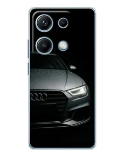 Чехол для Xiaomi Redmi Note 14S с картинкой «Audi — детализация кузова»