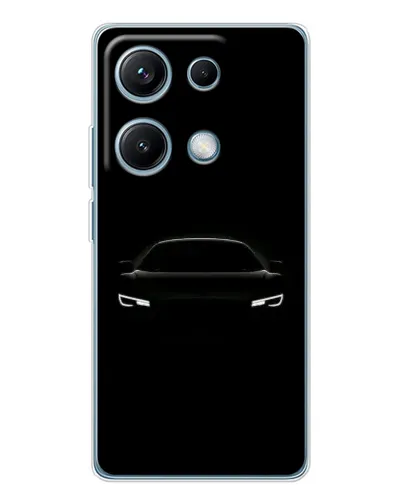 Чехол для Xiaomi Redmi Note 14S с картинкой «Взгляд Audi в темноте» Чехол для Xiaomi Redmi Note 14S с картинкой «Взгляд Audi в темноте»