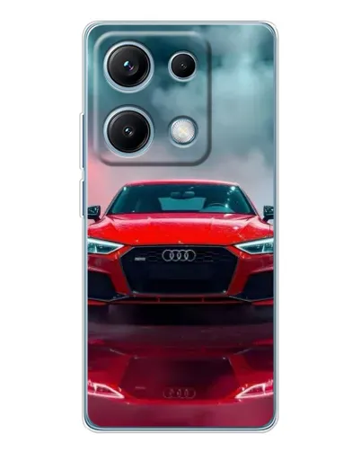 Чехол для Xiaomi Redmi Note 14S с картинкой «Audi RS — красный стиль» Чехол для Xiaomi Redmi Note 14S с картинкой «Audi RS — красный стиль»