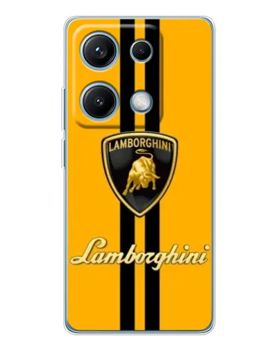 Чехол для Xiaomi Redmi Note 14S с картинкой «Lamborghini Stripe желтый» Чехол для Xiaomi Redmi Note 14S с картинкой «Lamborghini Stripe желтый»