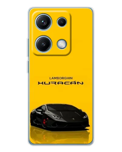 Чехол для Xiaomi Redmi Note 14S с картинкой «Lamborghini Huracan черный» Чехол для Xiaomi Redmi Note 14S с картинкой «Lamborghini Huracan черный»
