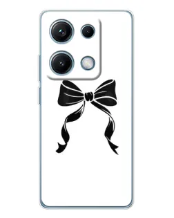 Чехол для Xiaomi Redmi Note 14S с картинкой «Классический бант»
