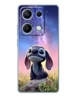Чехол для Xiaomi Redmi Note 14S с картинкой «Стич на рассвете» Чехол для Xiaomi Redmi Note 14S с картинкой «Стич на рассвете»