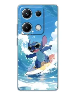 Чехол для Xiaomi Redmi Note 14S с картинкой «Стич на волне» Чехол для Xiaomi Redmi Note 14S с картинкой «Стич на волне»