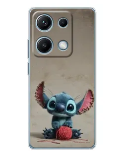Чехол для Xiaomi Redmi Note 14S с картинкой «Стич на коричневом фоне» Чехол для Xiaomi Redmi Note 14S с картинкой «Стич на коричневом фоне»