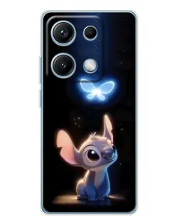 Чехол для Xiaomi Redmi Note 14S с картинкой «Сияющий Стич» Чехол для Xiaomi Redmi Note 14S с картинкой «Сияющий Стич»