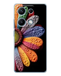 Чохол для Xiaomi Redmi Note 14S з картинкою «Райдужна квітка» Чохол для Xiaomi Redmi Note 14S з картинкою «Райдужна квітка»