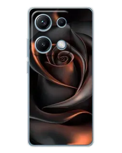 Чохол для Xiaomi Redmi Note 14S з картинкою «Шовкова чорна троянда» Чохол для Xiaomi Redmi Note 14S з картинкою «Шовкова чорна троянда»