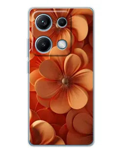 Чохол для Xiaomi Redmi Note 14S з картинкою «Помаранчева макро квітка» Чохол для Xiaomi Redmi Note 14S з картинкою «Помаранчева макро квітка»