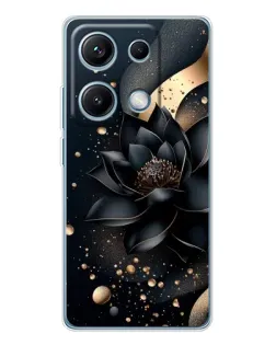 Чохол для Xiaomi Redmi Note 14S з картинкою «Чорний лотос» Чохол для Xiaomi Redmi Note 14S з картинкою «Чорний лотос»