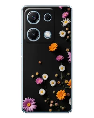 Чехол для Xiaomi Redmi Note 14S с картинкой «Цветочная композиция»