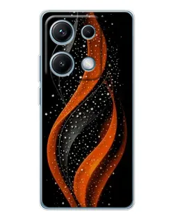 Чехол для Xiaomi Redmi Note 14S с картинкой «Огненная звездная волна» Чехол для Xiaomi Redmi Note 14S с картинкой «Огненная звездная волна»