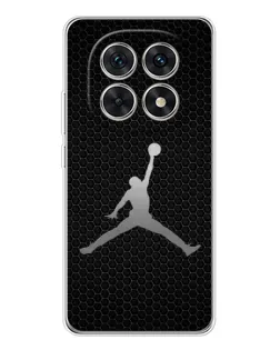 Чехол для Xiaomi Redmi Note 15 5G с картинкой «Jordan Dark Carbon»