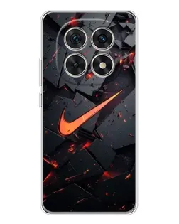 Чехол для Xiaomi Redmi Note 15 5G с картинкой «Nike — эффект разломов»