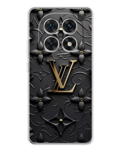 Чехол для Xiaomi Redmi Note 15 5G с картинкой «Кожаная текстура LV»