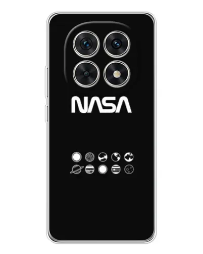 Чехол для Xiaomi Redmi Note 15 5G с картинкой «NASA — технический принт» Чехол для Xiaomi Redmi Note 15 5G с картинкой «NASA — технический принт»